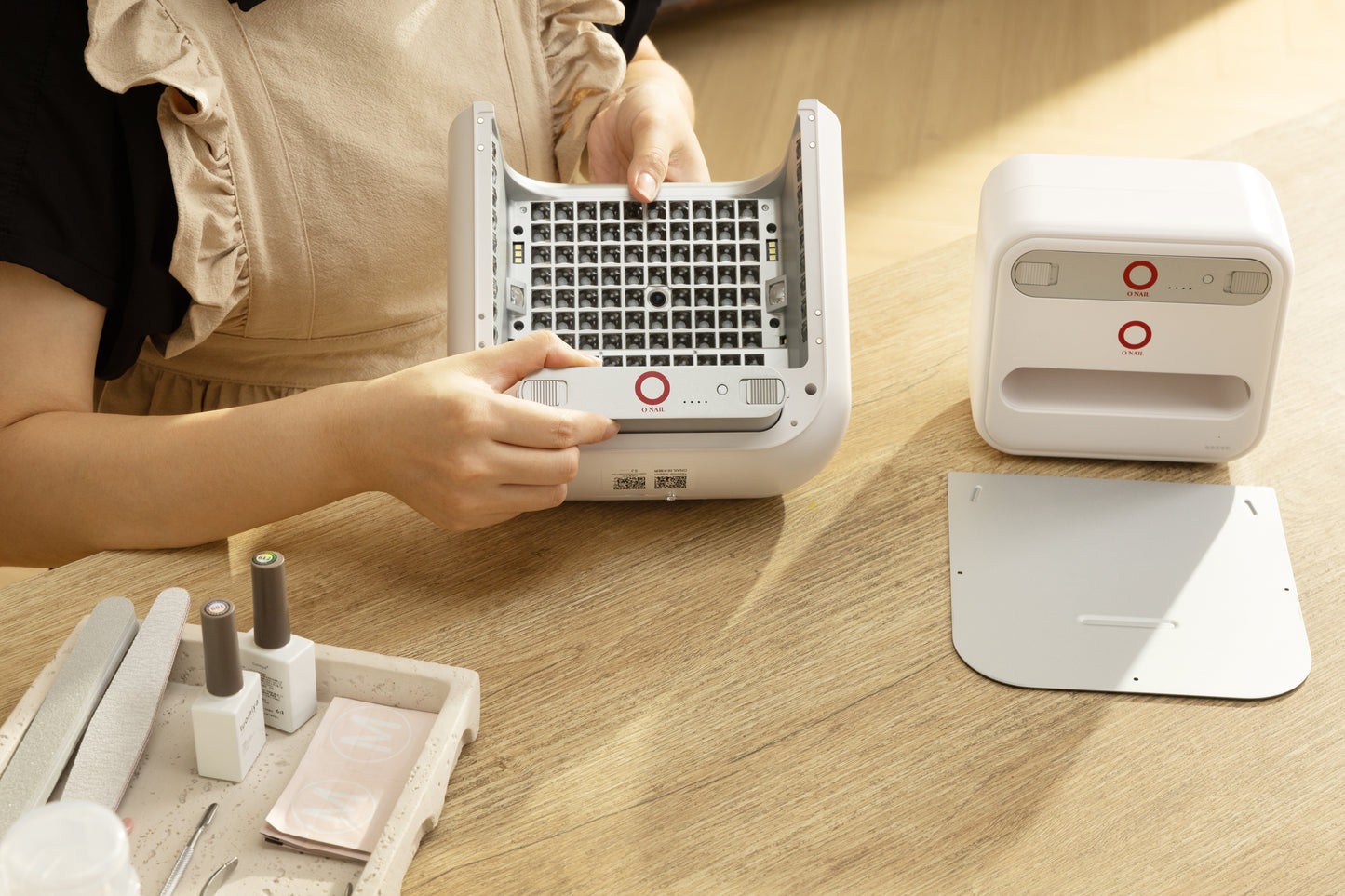 ONail™ Dual Rechargeable Battery Pack - Fast-Charge Base Edition