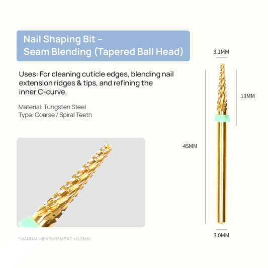 ONail™ Professional Drill Bit Set - Multi-Purpose Ceramic + Carbide Tips