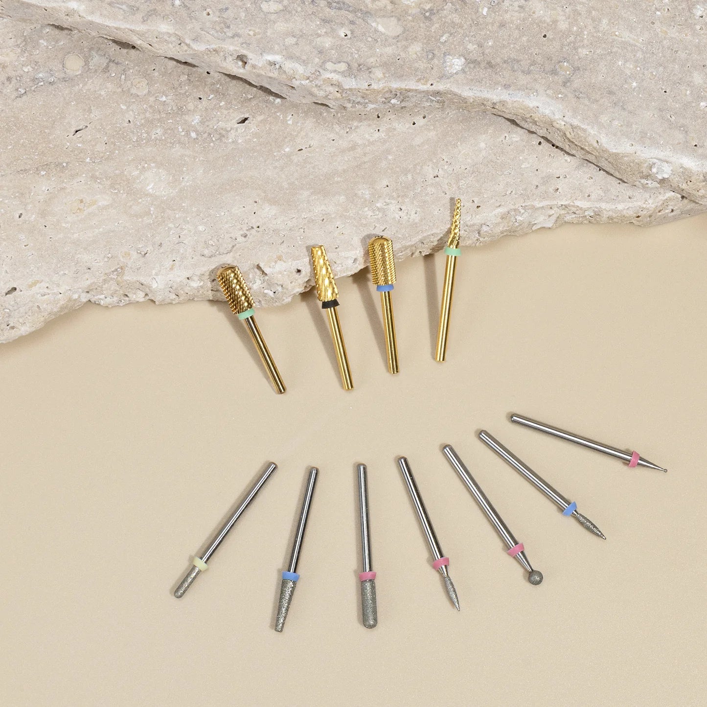 ONail™ Professional Drill Bit Set - Multi-Purpose Ceramic + Carbide Tips